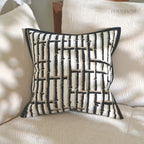 Mid-century Modern Geometric Stripes Decorative Cushions