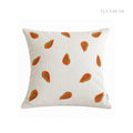 Embroidered Fruit Corduroy Cushion