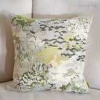 Art-Inspired Abstract Landscape Cotton-Linen Blend Cushions