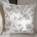Wabi-Sabi & Japandi Style Throw Pillow / Lumbar Pillow / Cushion Cover, 3D Raised Jacquard Texture, Beige Cream Brown Tones, Rich Texture, Elegant Tassel Detail | RooviHome Wabi Weave Collection