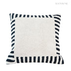 Geometric Tufted Embroidered Throw Pillow / Cushion Cover • Modern Earth Tones • Living Room Sofa Cushion • Home Decor| RooviHome Twilight Soft Shadows Series