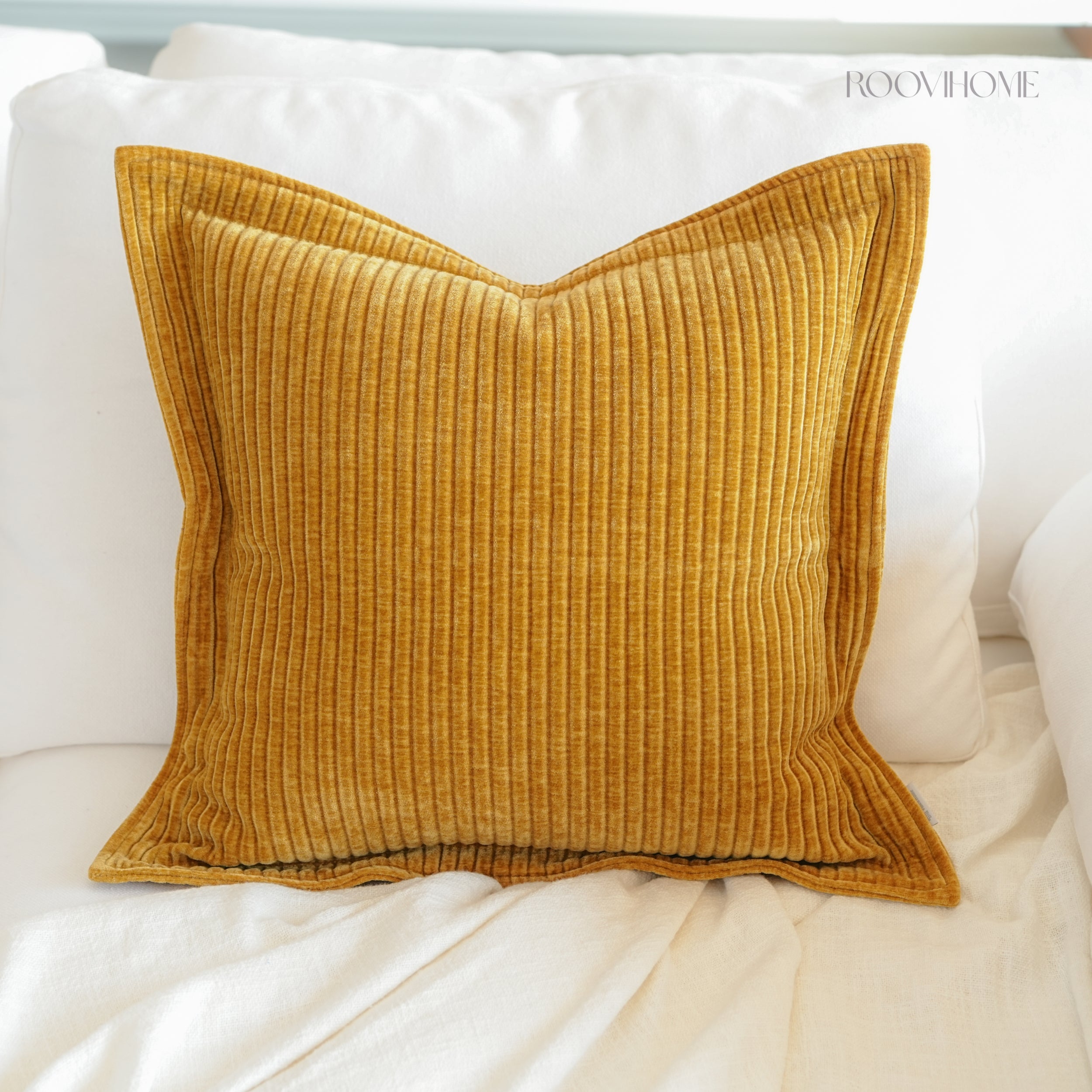 Wide Edge Cozy Corduroy Cushions