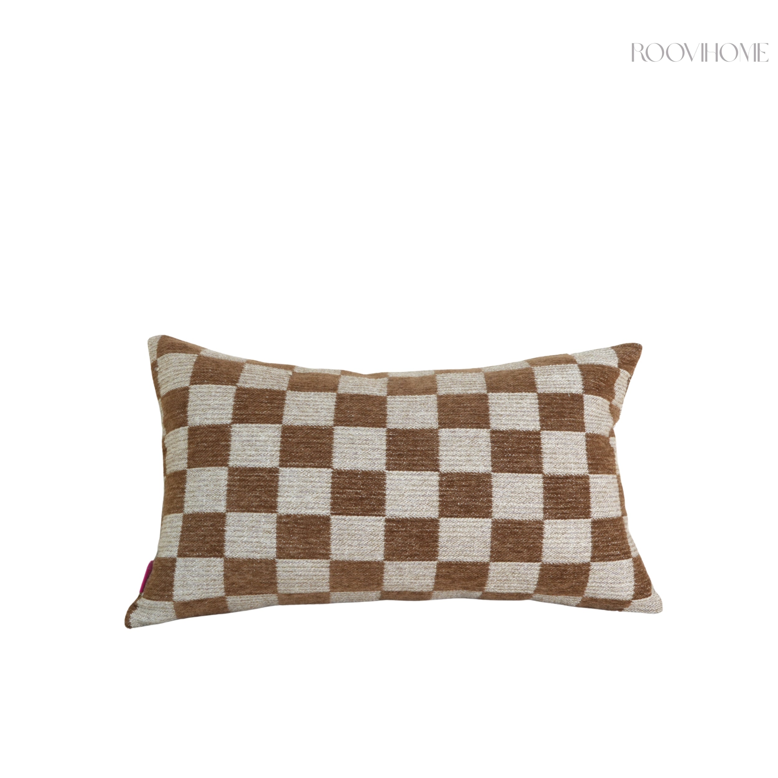 Retro Checkered & Floral Cushions