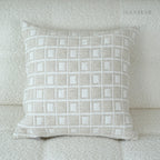 Dimensional Comfort Geometric Embossed Quilted Cushions