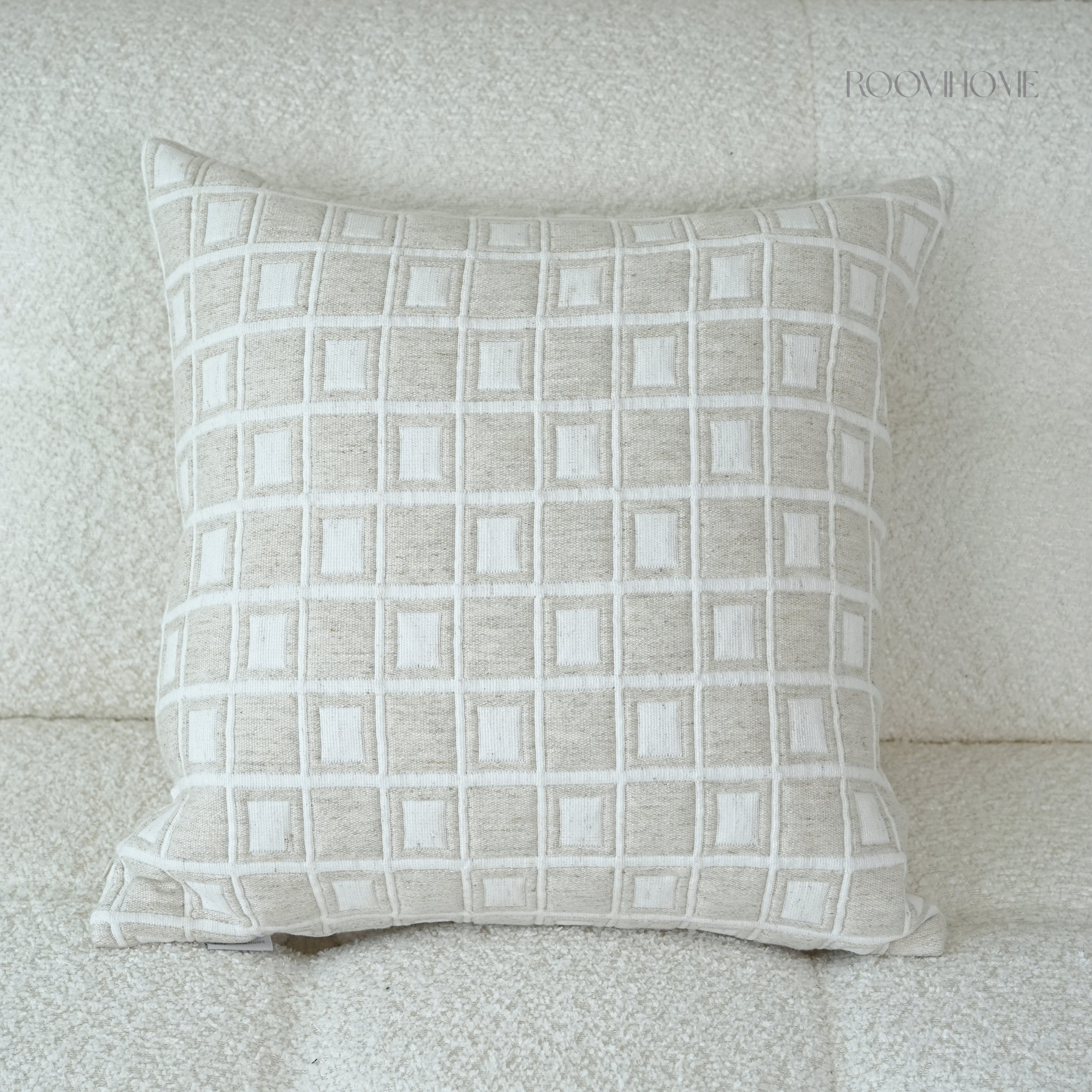 Dimensional Comfort Geometric Embossed Quilted Cushions