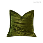 Crinkle Textured Velvet Cushions