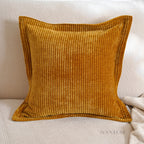 Ivory & Black Leopard Embroidery Cushion