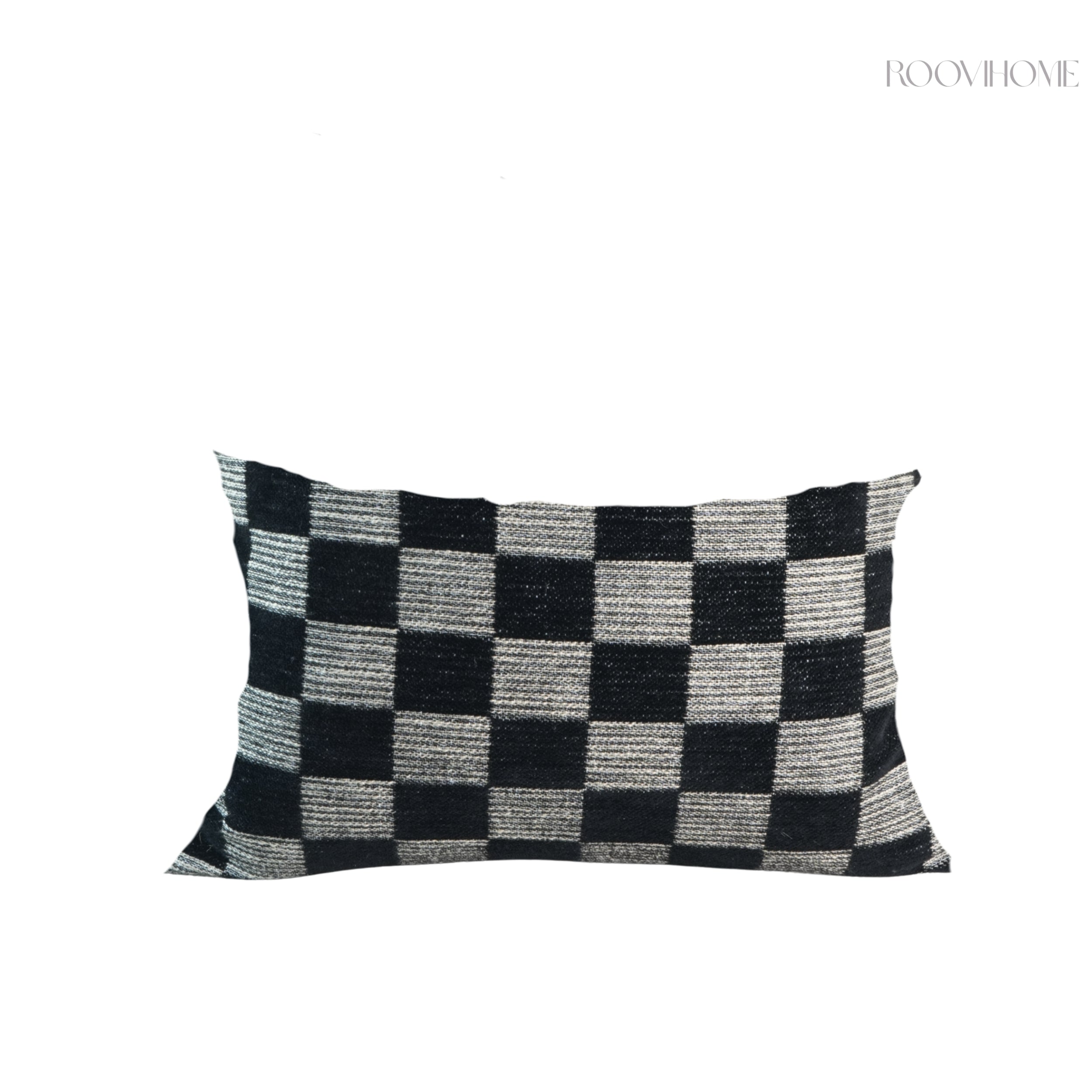 Retro Checkered & Floral Cushions