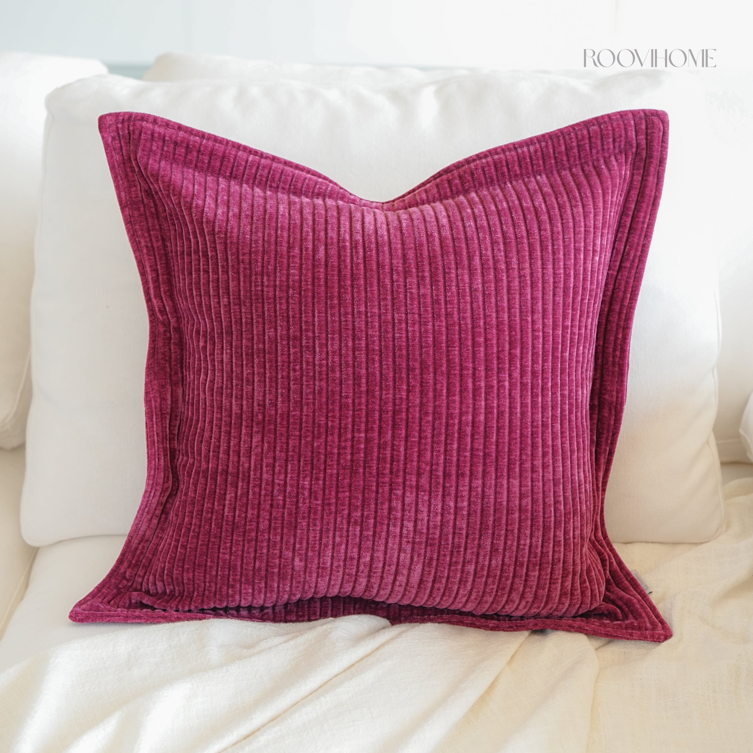 Wide Edge Cozy Corduroy Cushions