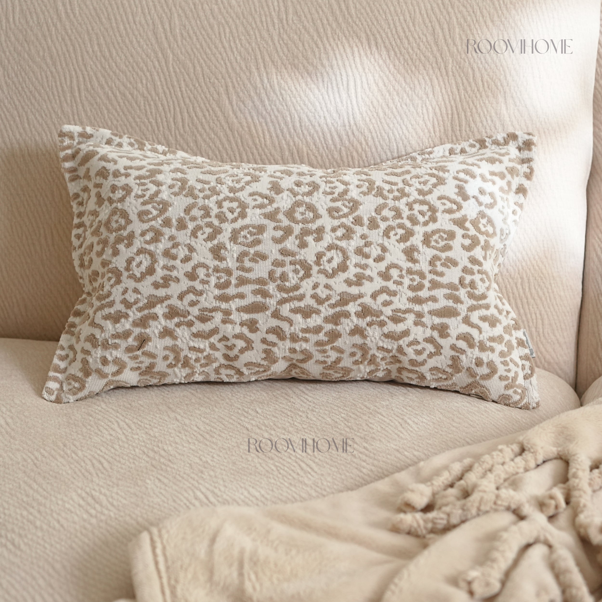 Wild Nature Leopard Velvet Cushions