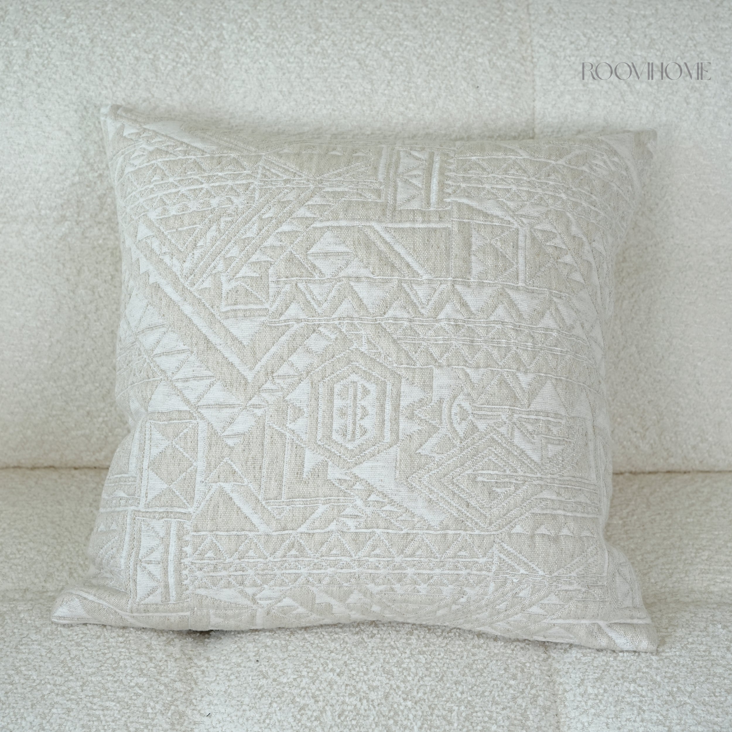 Dimensional Comfort Geometric Embossed Quilted Cushions