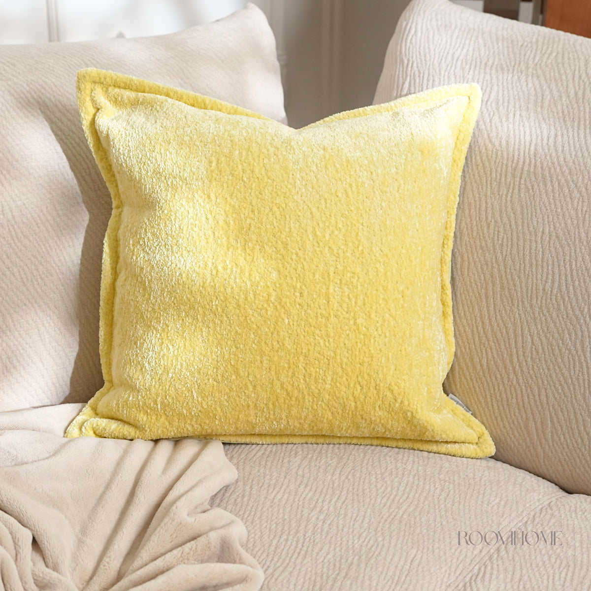 Mellow Touch Textured Chenille Cushion