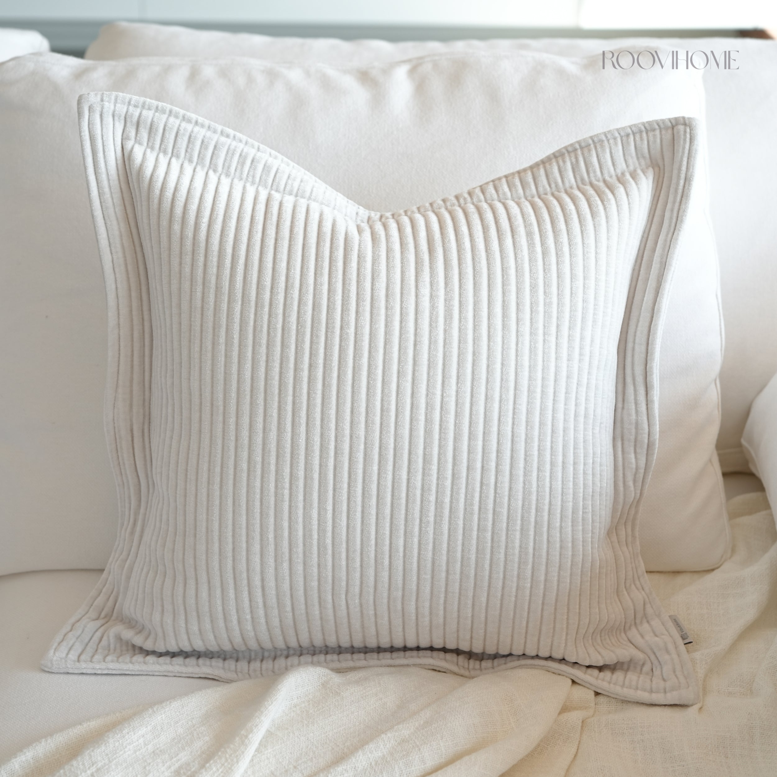 Wide Edge Cozy Corduroy Cushions