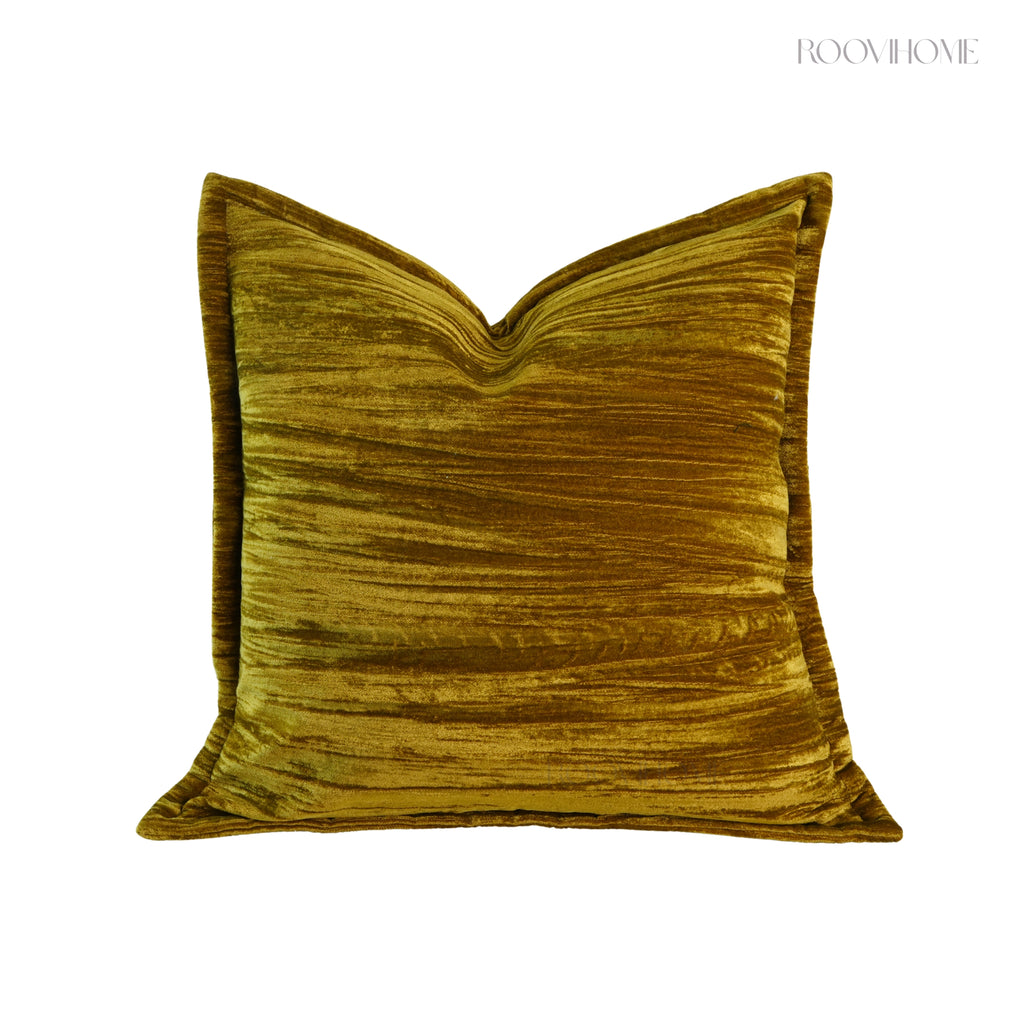 Crinkle Textured Velvet Cushions