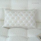 Dimensional Comfort Geometric Embossed Quilted Cushions