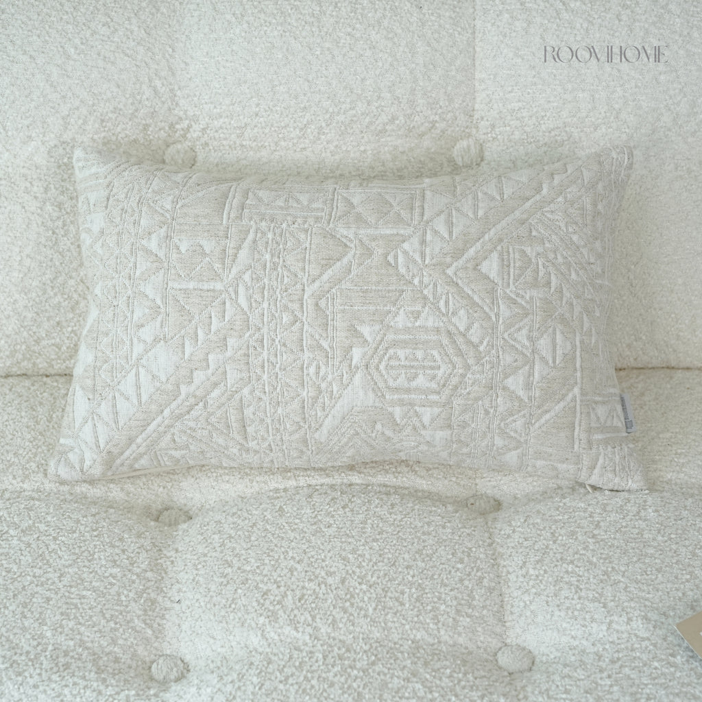 Dimensional Comfort Geometric Embossed Quilted Cushions