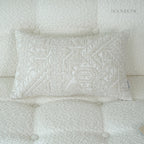 Dimensional Comfort Geometric Embossed Quilted Cushions