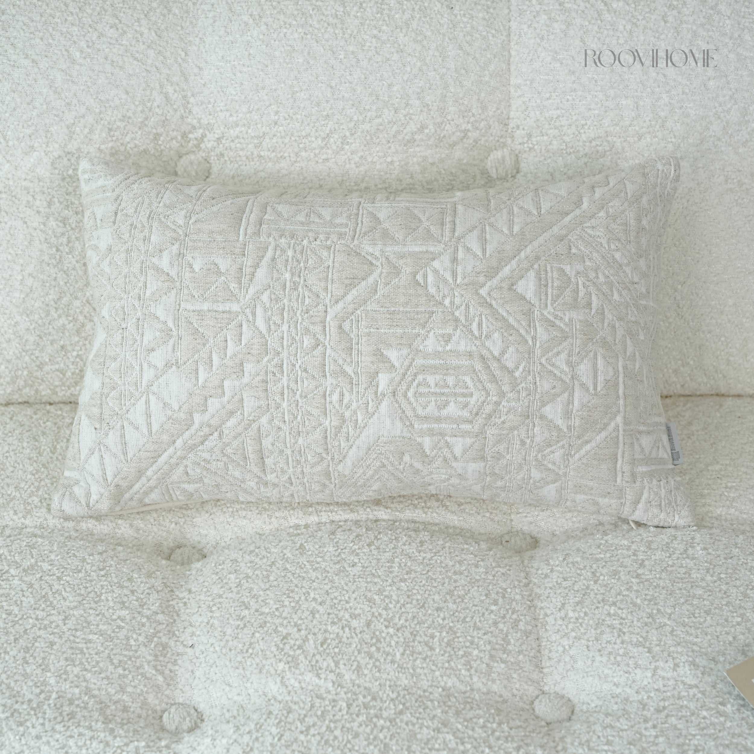 Dimensional Comfort Geometric Embossed Quilted Cushions