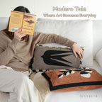 Modern Tale Embroidered Cushion