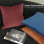 Structured Quilting Velvet Cushion Set