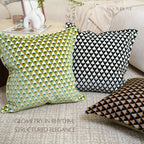 Geometry Rhythm Velvet Decorative Cushions