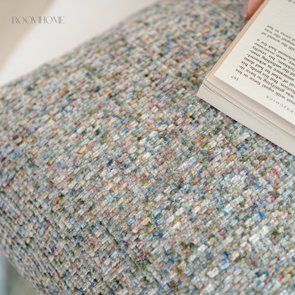 Soft Tweed Multicolor Woven Cushions