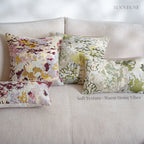 Art-Inspired Abstract Landscape Cotton-Linen Blend Cushions