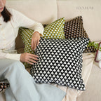 Geometry Rhythm Velvet Decorative Cushions