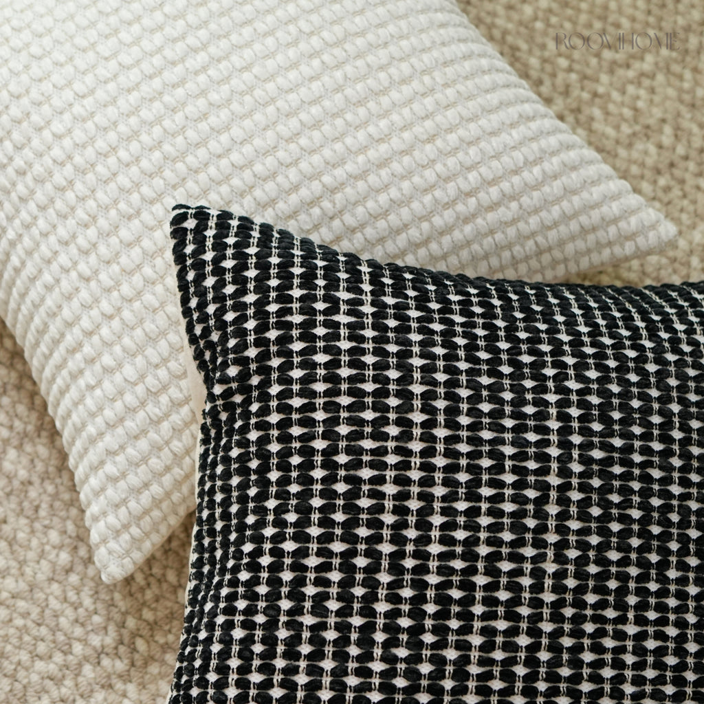 Grainy Textured Boucle Cushions