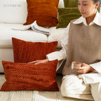 Velvet Aura Quilted Cushions