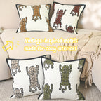 Wandering Tiger Woven Cushion