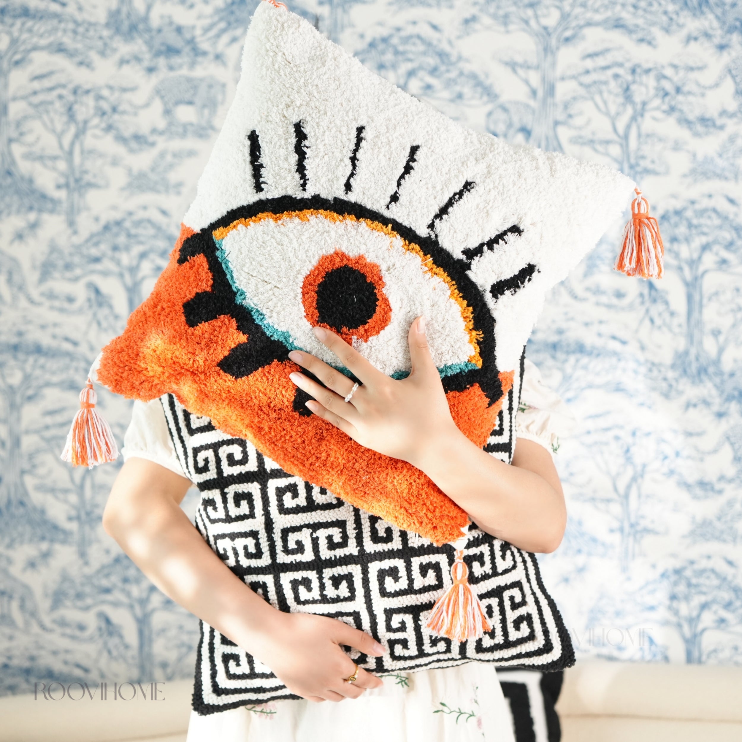 Pop Art Series • Curated Tufted Cushion Combo