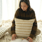 Raw Stripes Cotton-Linen Blend Cushions