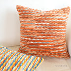 Chic Bazaar Colorful Bouclé Cushions with Tassels