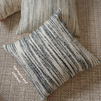 Muted Field Striped Cushion