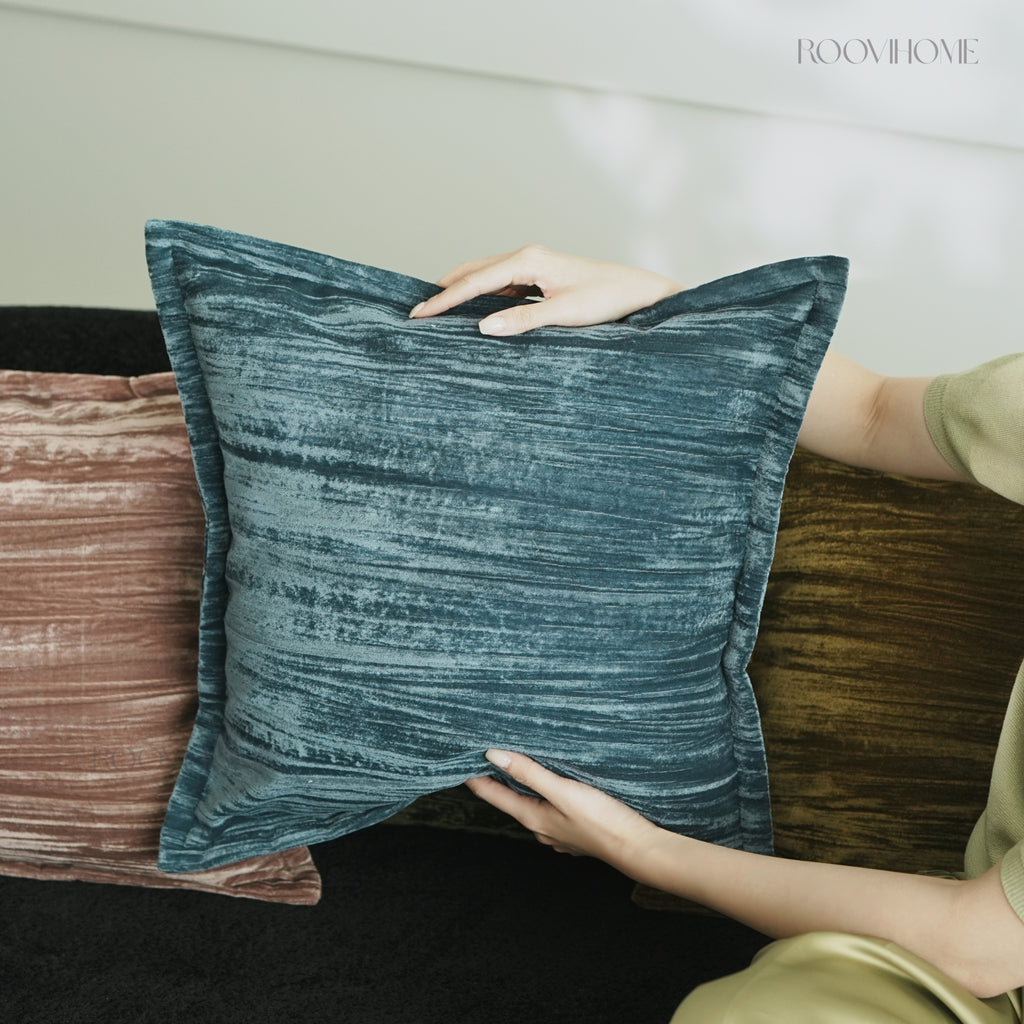 Vintage Tone Lustre Velvet Textured Cushions