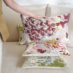 Art-Inspired Abstract Landscape Cotton-Linen Blend Cushions