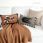 Modern Tale Embroidered Cushion