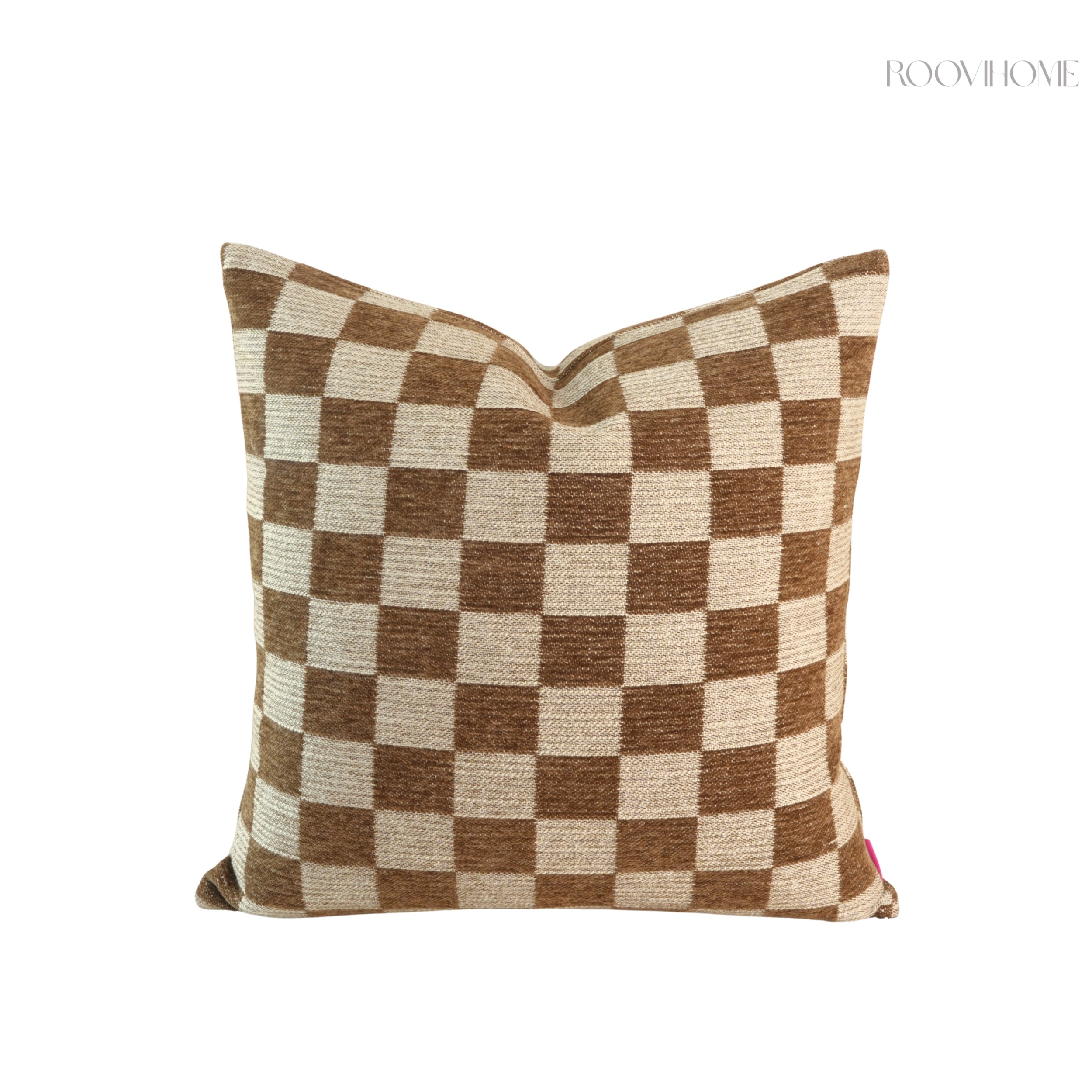 Retro Checkered & Floral Cushions