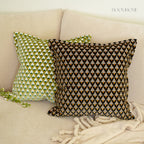 Geometry Rhythm Velvet Decorative Cushions