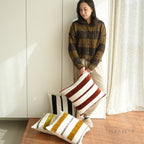 Cozy Chenille Retro Stripe Cushions