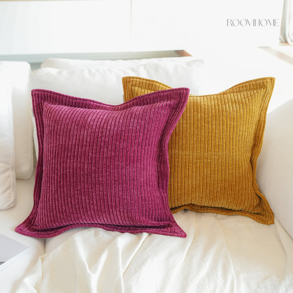 Wide Edge Cozy Corduroy Cushions