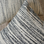 Muted Field Striped Cushion